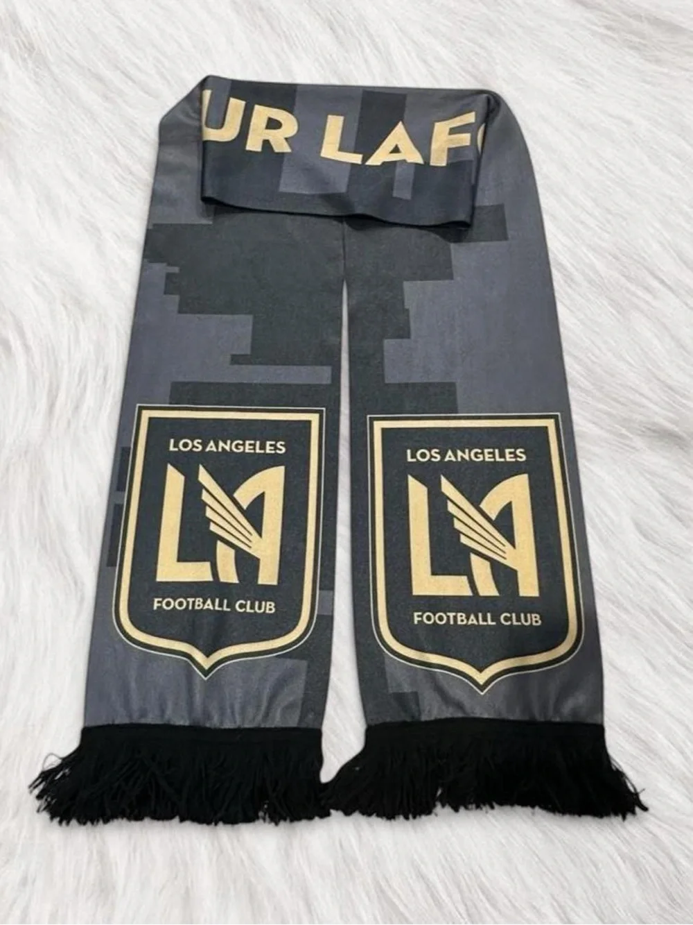 LAFC Los Angeles FC Rare Original Supporter Scarf